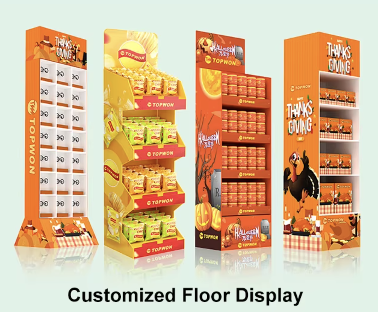 Eco Kraft Display Shelf