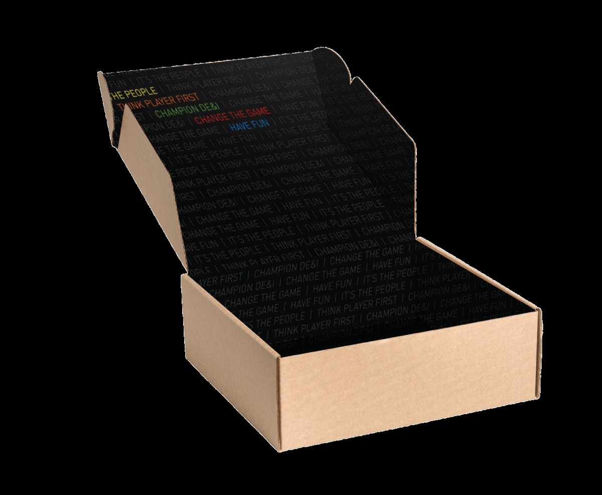 Mailer box — open